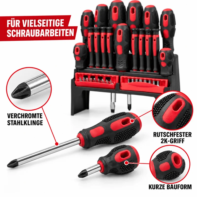 Schraubendreher-Set 37-teilig