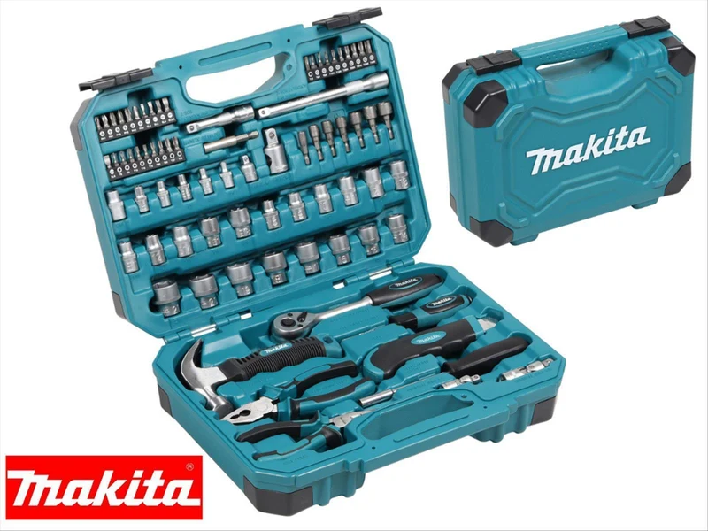 Makita Werkzeugkoffer Werkzeugkiste 76-tlg. - E-10899 Werkzeug
