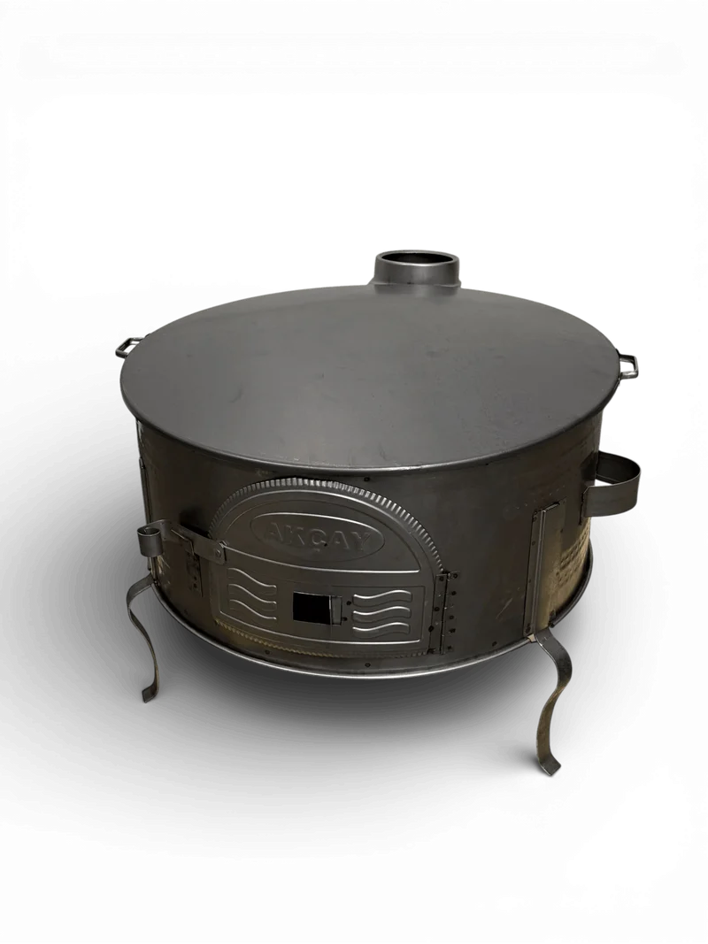 Fladenbäcker Holzkohle Odunlu Sac Yufka Saci Brotbäcker Güvec Grill Odunlu SAC