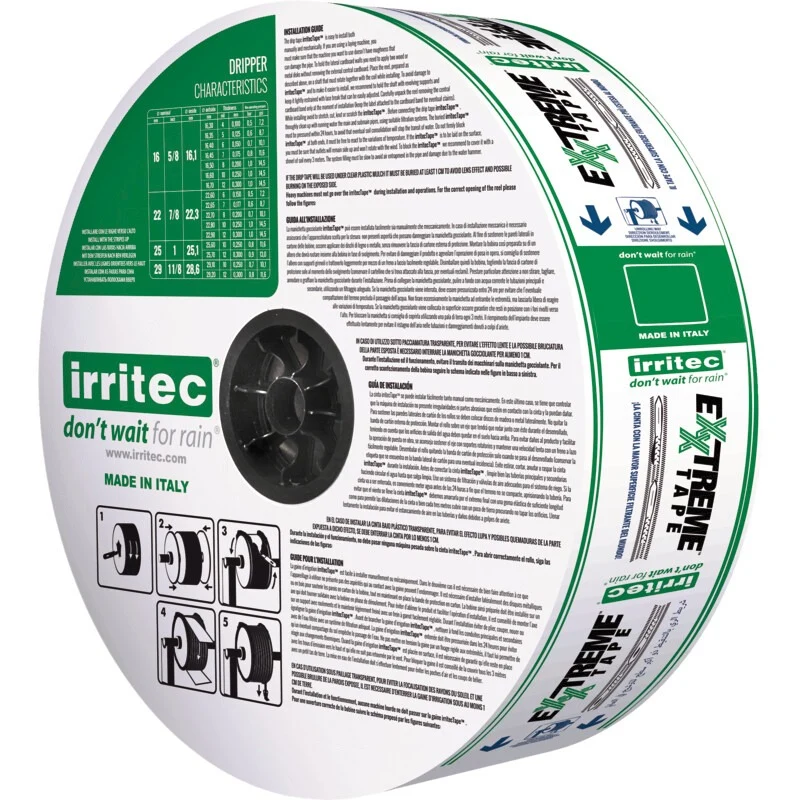 irritec Tropfschlauch Tape 16 x 0,15mm – 3050 m
