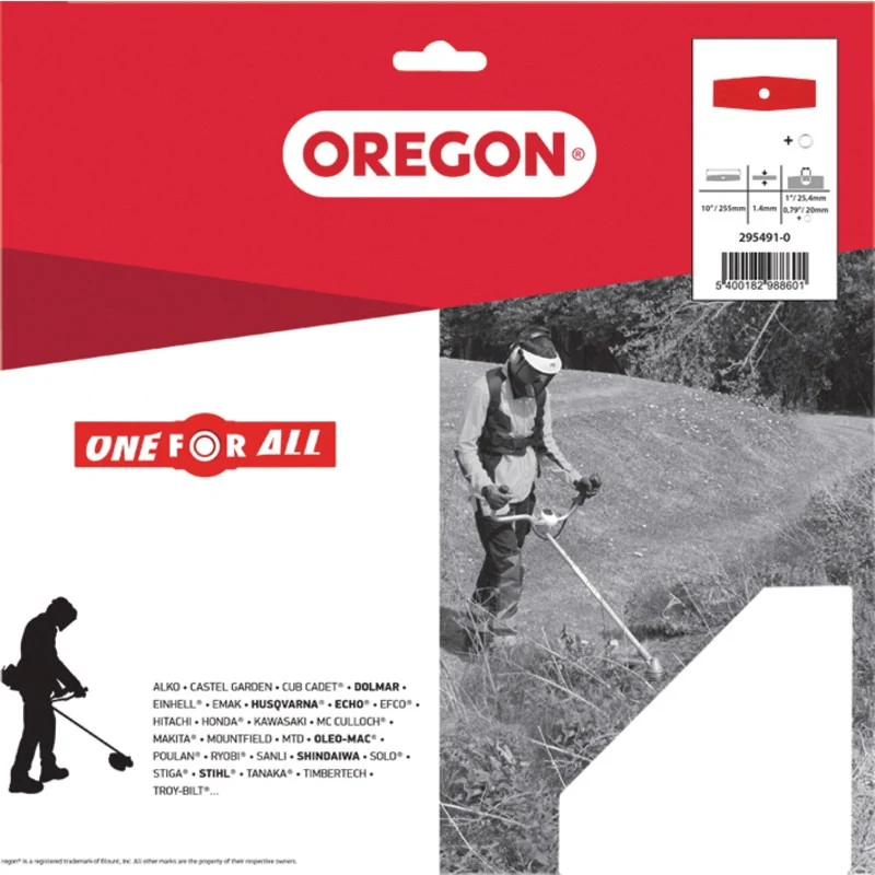 OREGON 3-Zahn Grasschneideblatt Stärke (mm) 1,4
