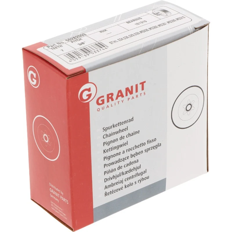 GRANIT ENDURANCE CUT Spurkettenrad 3/8" 7Z – 1125 640 2004
