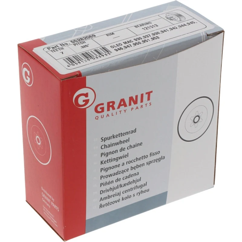 GRANIT ENDURANCE CUT Spurkettenrad.325" 7Z Gewicht 130 g