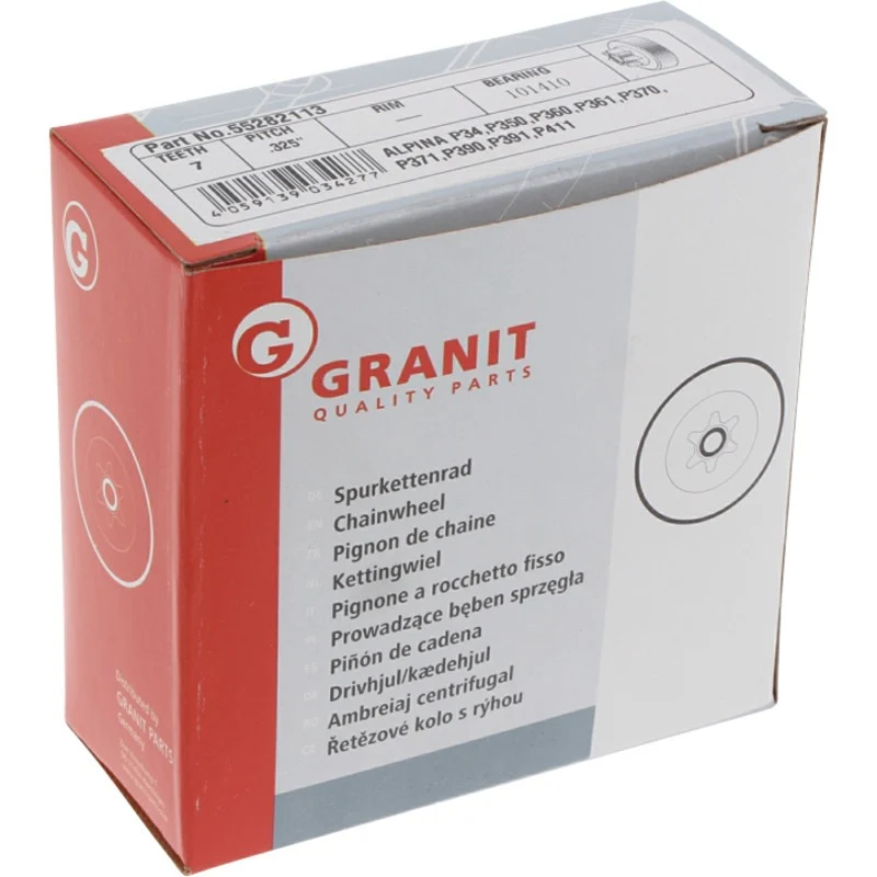 GRANIT ENDURANCE Cut Spurkettenrad.325" 7Z Gewicht 100 g