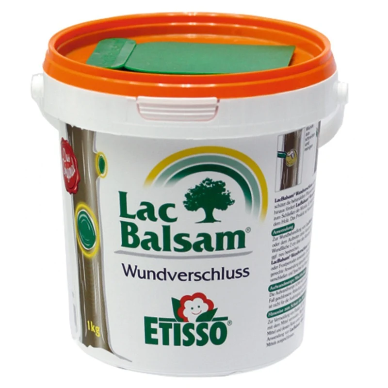 LacBalsam Wundverschlussmittel Gebinde 1 kg Eimer, mit Spachtel