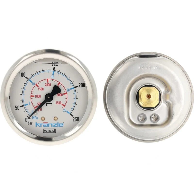 Kränzle Manometer Druckbereich (bar) 0 - 250