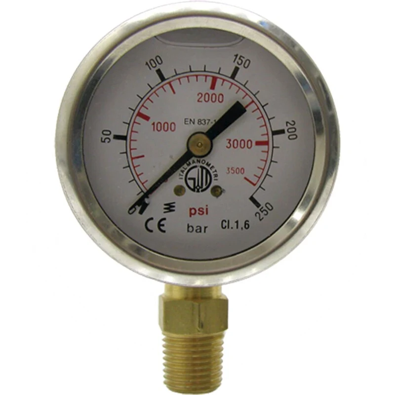 GRANIT Manometer Gewinde 1/8” AG Anschluss unten