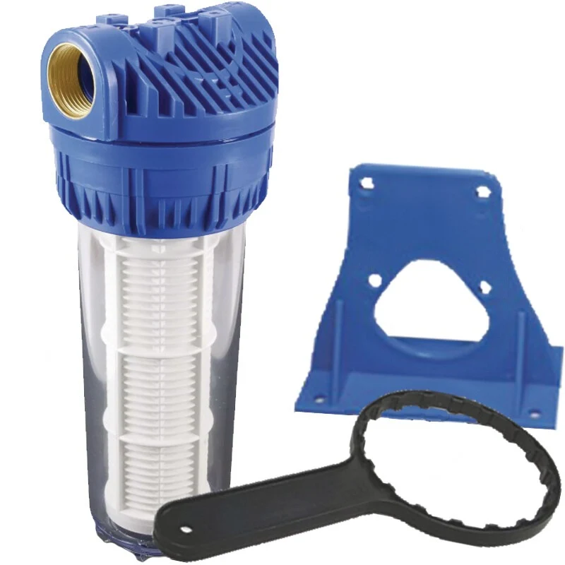 GRANIT Klarsicht-Patronen Wasserfilter Innengewinde (Zoll) 1"