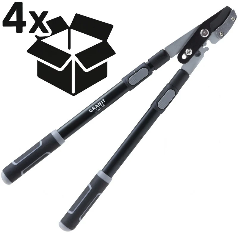 GRANIT BLACK EDITION VPE4 Amboss Teleskopastschere – 650 - 905 mm