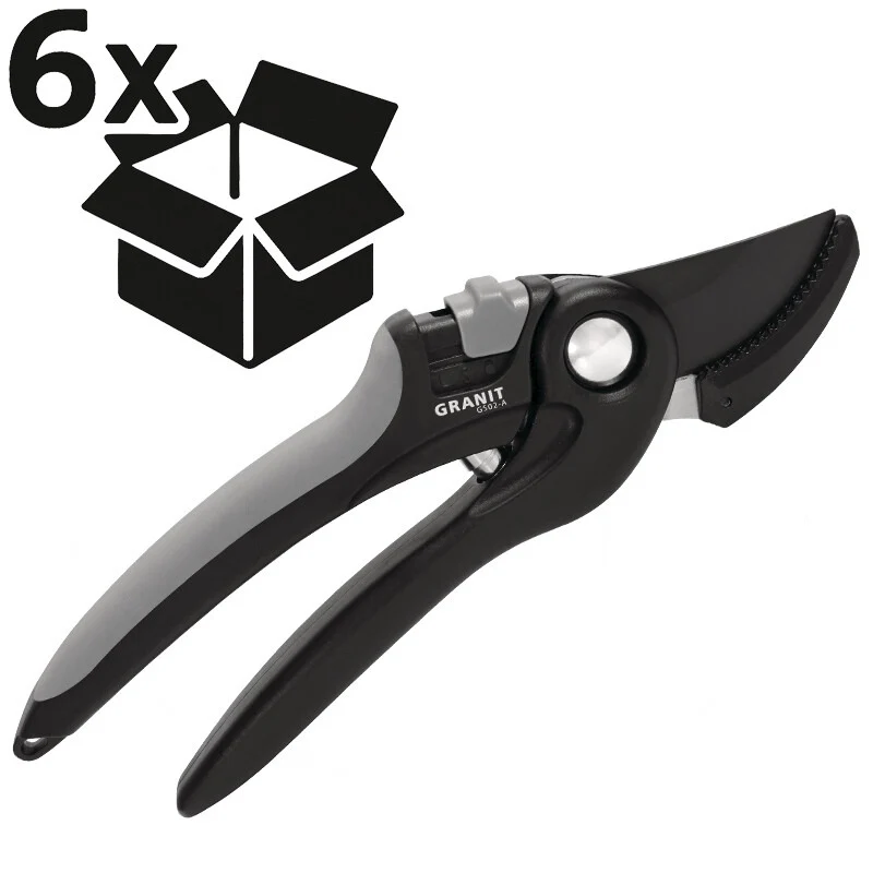 GRANIT BLACK EDITION VPE6 Amboss-Handschere – 210 mm